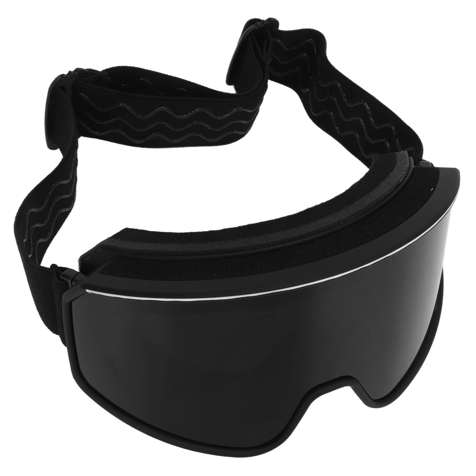 POENVFPO Occhiali da sci, lenti in PC a doppio strato con protezione anti-appannamento occhiali da neve con design OTG per uomo donna bambini adulti sci snowboard