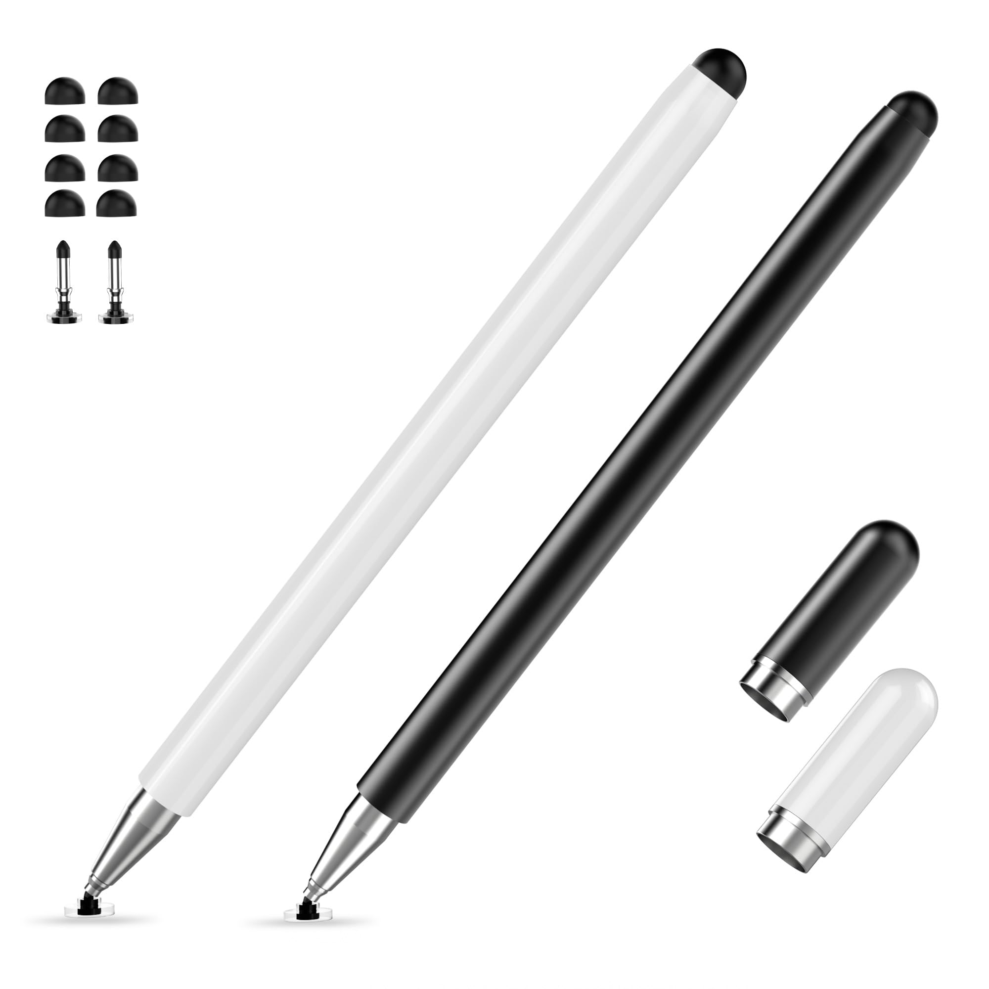 Penna Touch Screen 2 In 1 - Set 5 Pezzi Per IPad, IPhone E Tablet - Foto 8