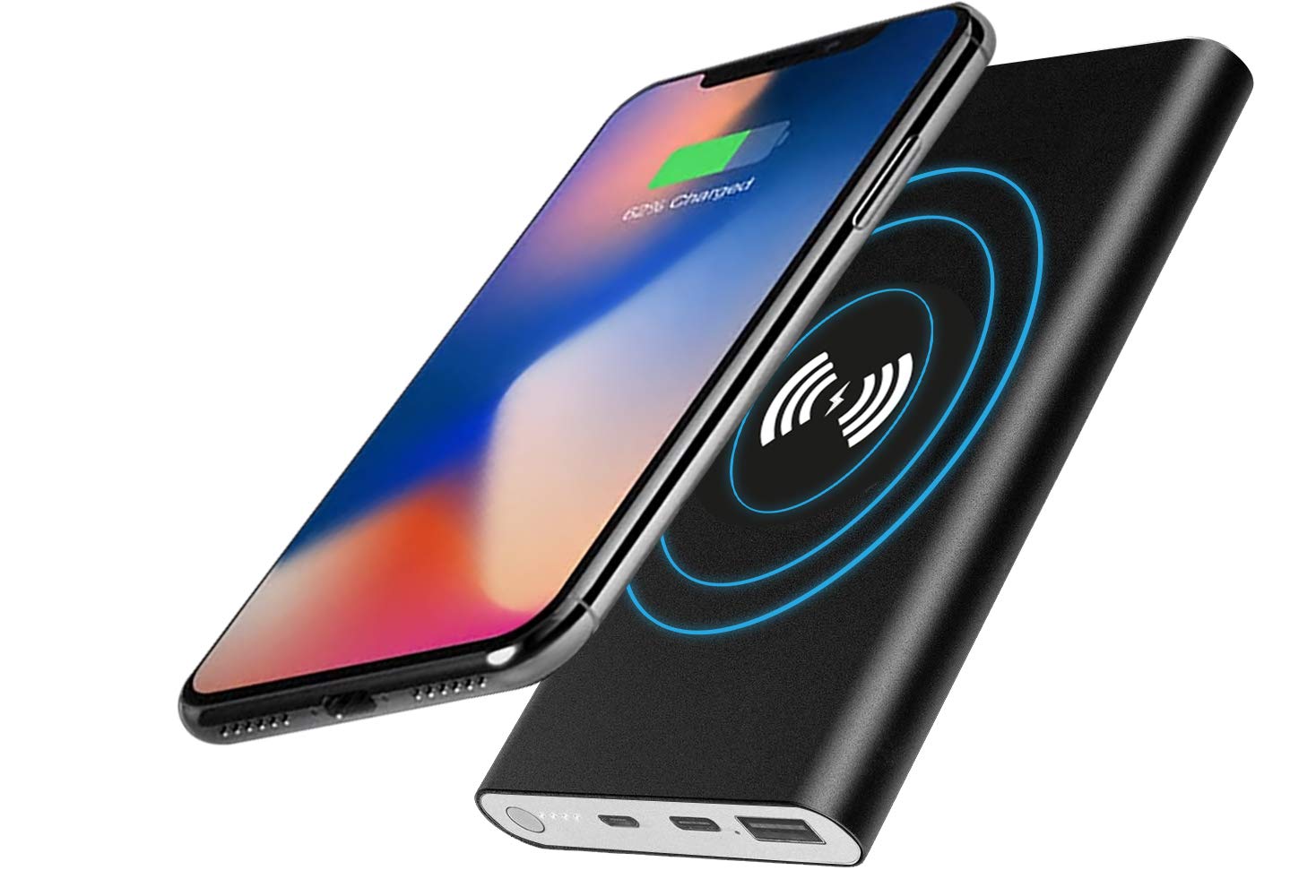 BLAUPUNKT BLP7480-133 awaryjny akumulator z indukcją, 8000 mAh, czarny