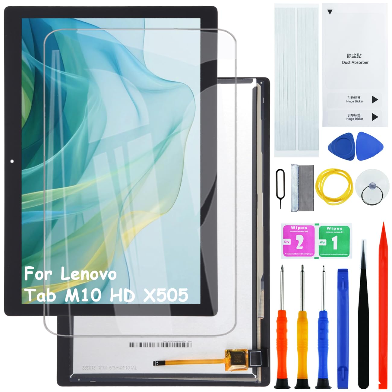 display di tab m10 10,6 pollici lenovo con kit di sostituzione