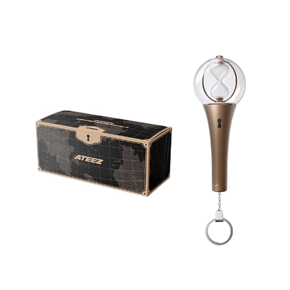 ATEEZ ペンライト キーリング ライティニ 新品未使用 ATEEZ Official Lightiny Keyring Version 2 at Amazon Men's
