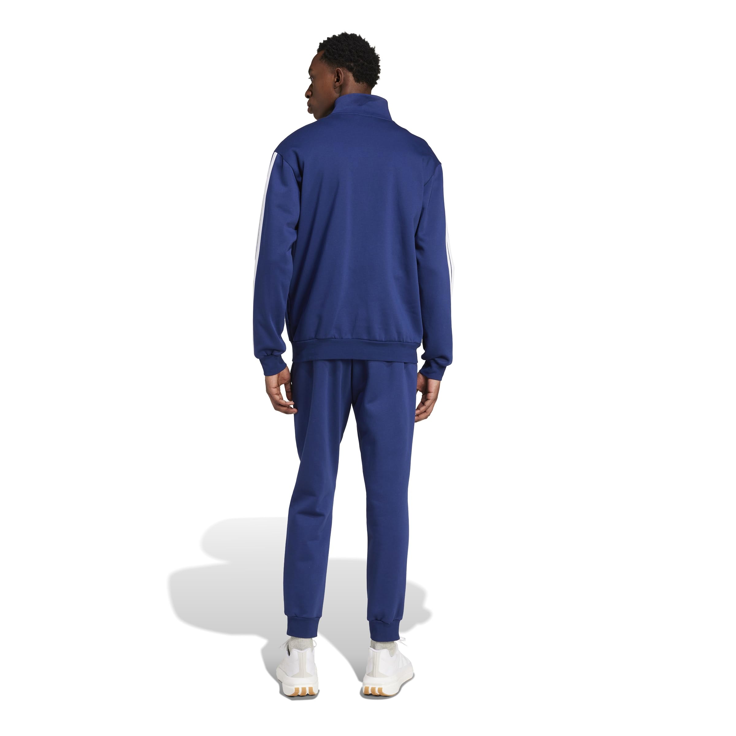 adidas Dresy Mężczyźni Sportswear Basic 3 Stripes Fleece Tracksuit