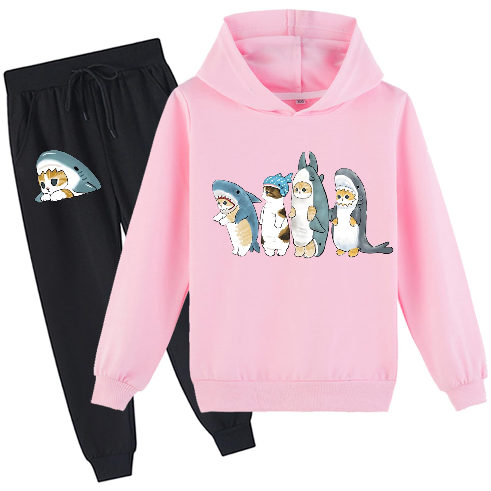 サメにゃん モフサンド L ジャージ トラックパンツ ジャケット