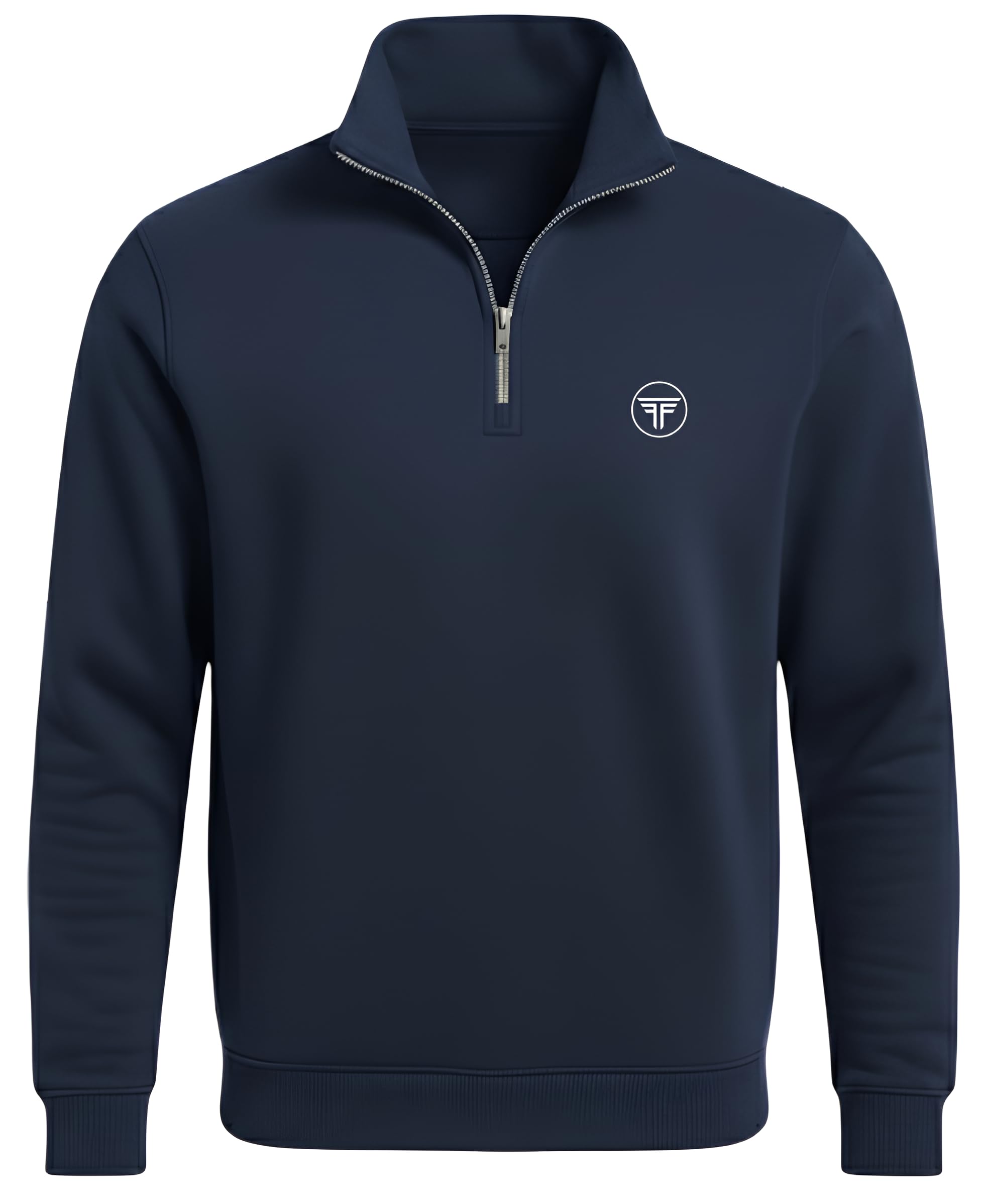 fanex fitness Men’s Half-Zip Pullover 100% Fleece Sweatshirt Stylish, Breathable Full Sleeve Winter Wear Warm, Comfortable & Lightweight for Casual, Office, Travel & Sports-picture-31