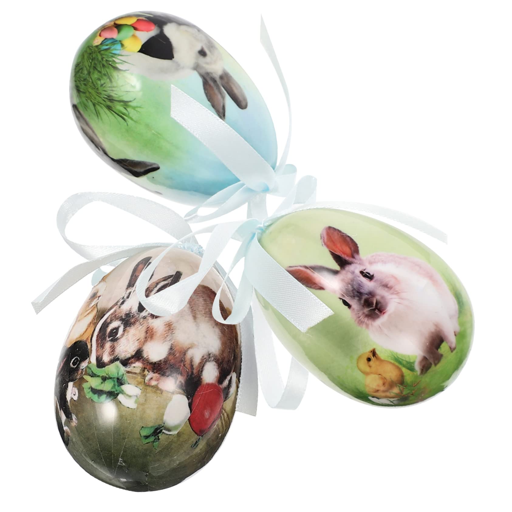 Ciieeo 5 Set Di Giocattoli Per Feste Di Pasqua Giocattoli Per Ragazze Ornamenti Decorativi Decorazioni Pasquali Appese Decorazioni Pasquali Per La Casa 3 Pezzi * 5