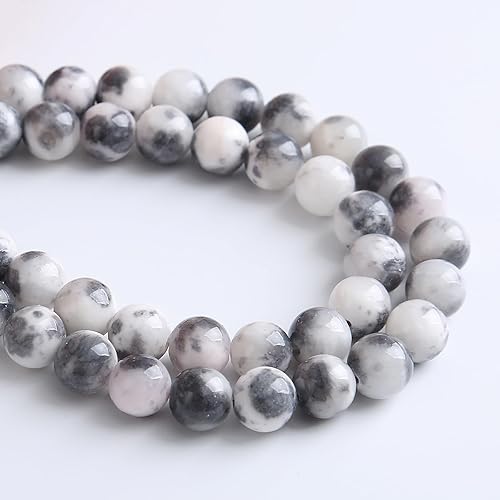 Miniatura 212 de Cuentas sueltas espaciadoras de vidrio limpio de 0.394 pulgadas para hacer joyas, pulseras y collares Vidrio limpio,Cristal ámbar,Ónix de ágata