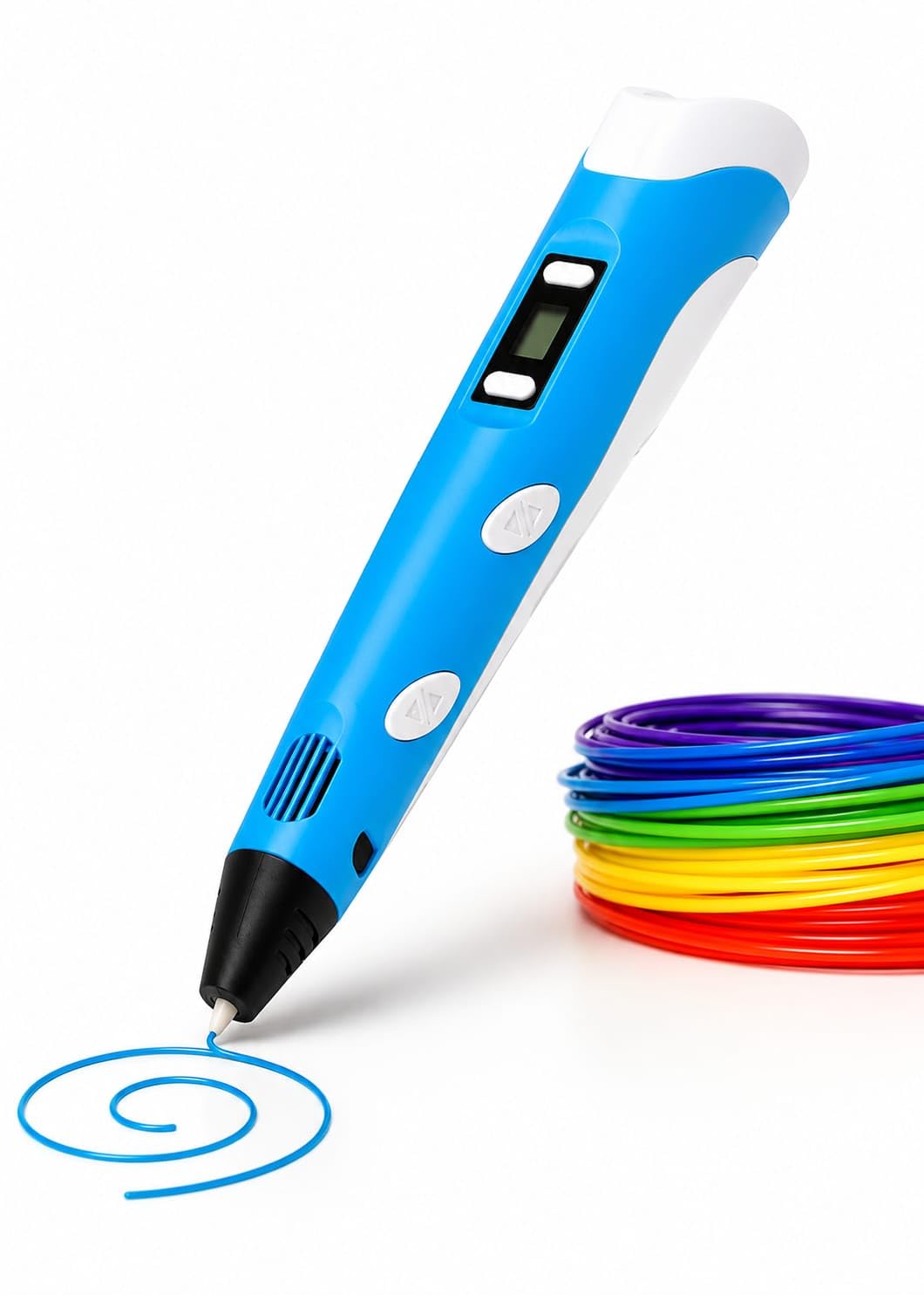 Generisch 3D Stift Kinder, 3D Stift Set, 3D Pen, Mit 15 Farben, + Malbuch | Kindergeschenk