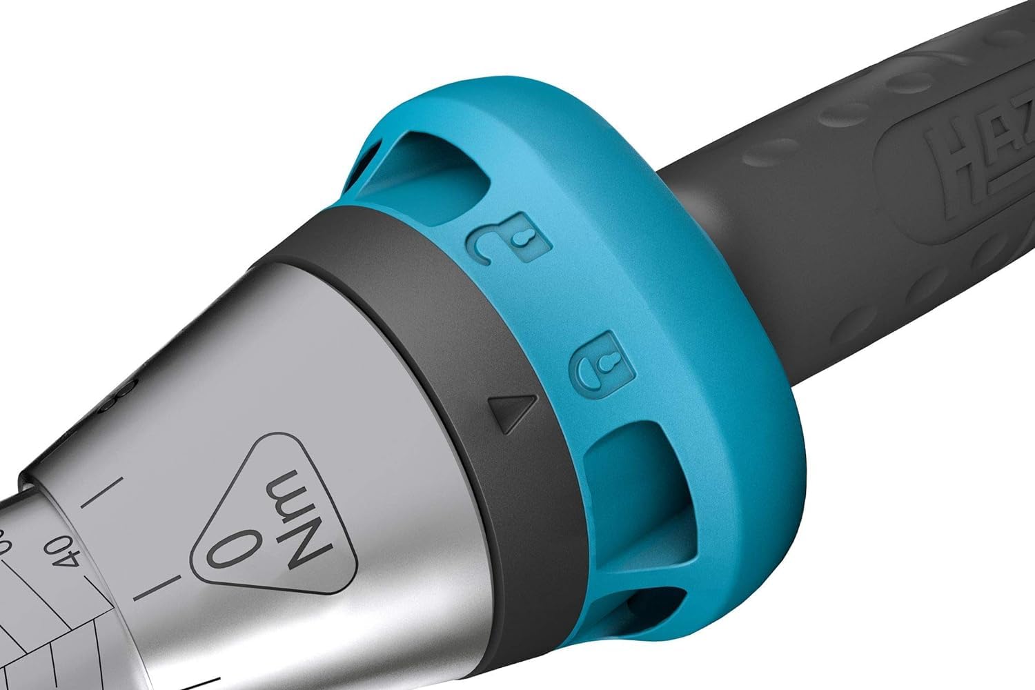 Llave dinamométrica HAZET 5120-3CT I Salida: cuadrado 12,5 mm, 1/2 pulgada, tolerancia: 3%, 30 dientes I Carraca reversible especial para vehículos industriales I 320mm