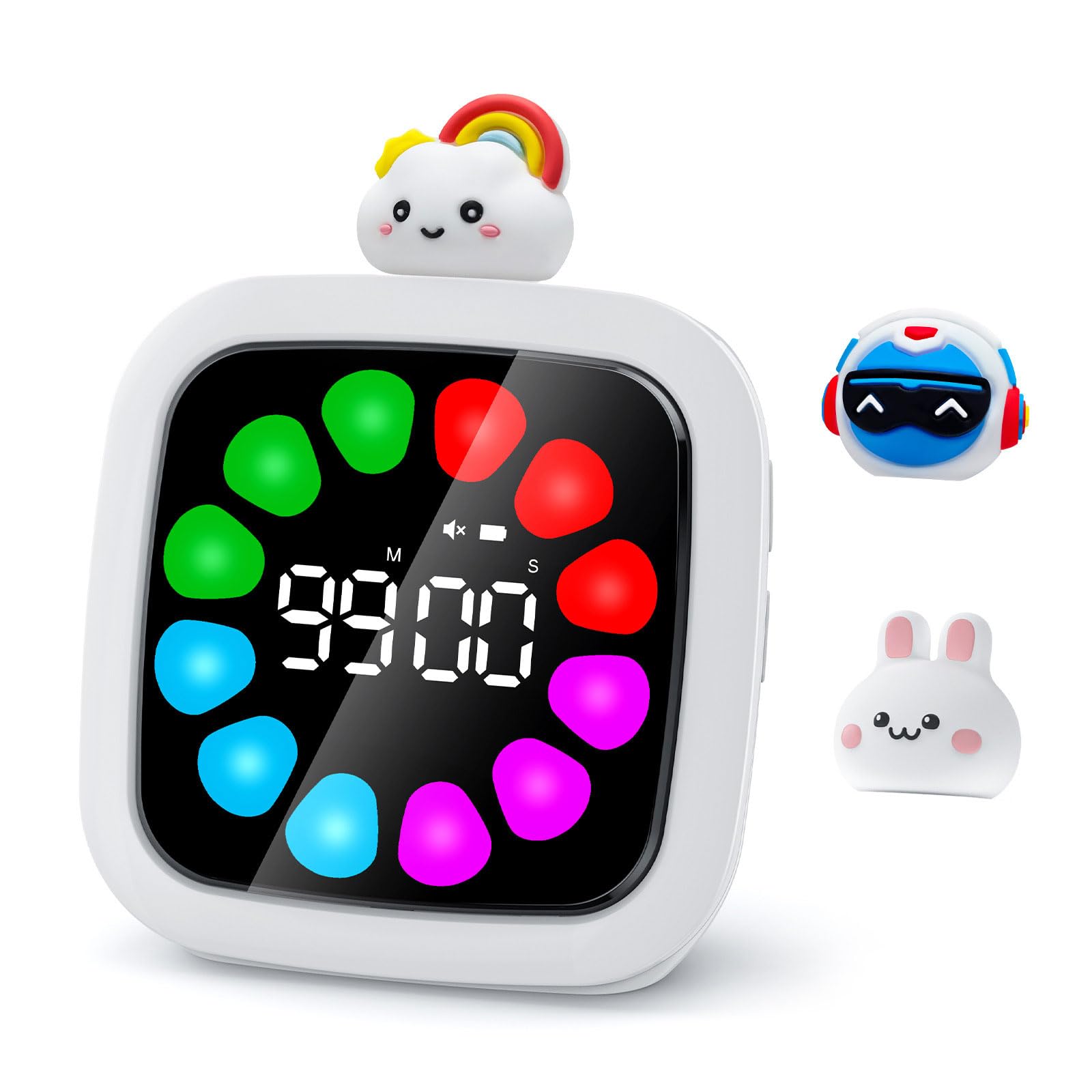 QIAOLIDA Educational Timer With Digital Display Countdown Timer Develop Concentration Skills And Time Management