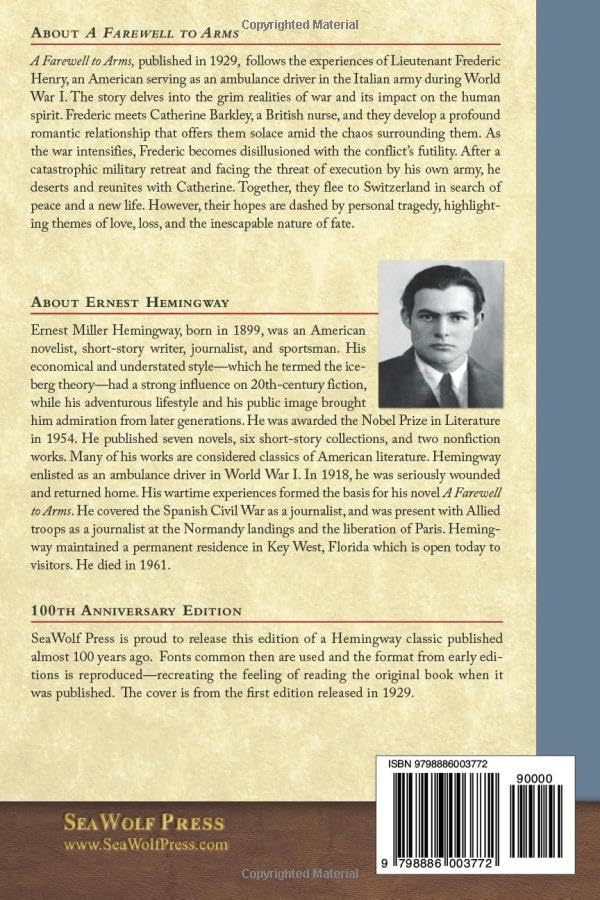 A Farewell to Arms: 100th Anniversary Edition - Image 2