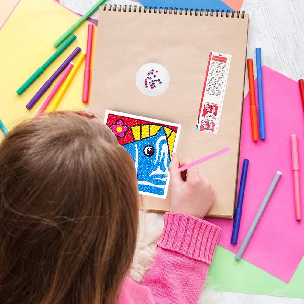 Diamond Painting Walvis voor Kinderen met Fotolijst – Figured'Art