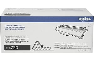 Brother TN720 Toner Cartridge | High-Yield, Professional Quality Prints