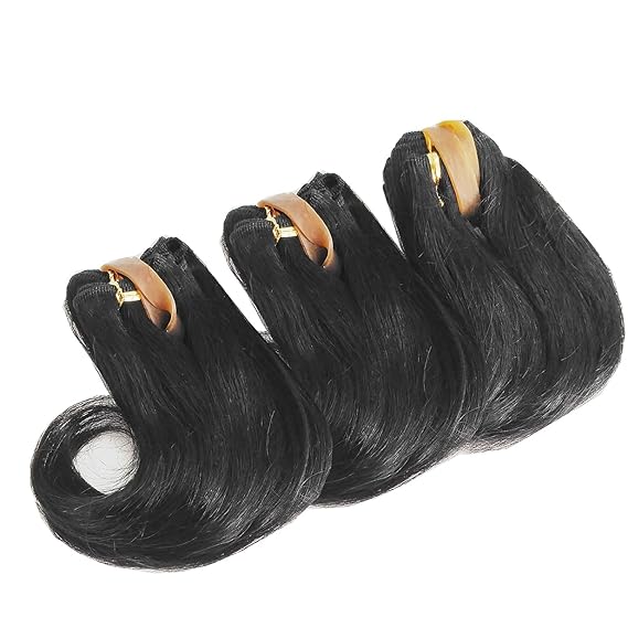 6 inch human hair weave