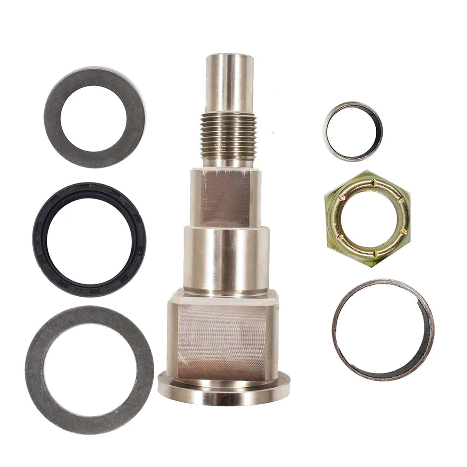 WXJWX0211 Gimbal Steering Arm Swivel Shaft for MerCruiser for Alpha for Bravo 98230a1 w/Hardware
