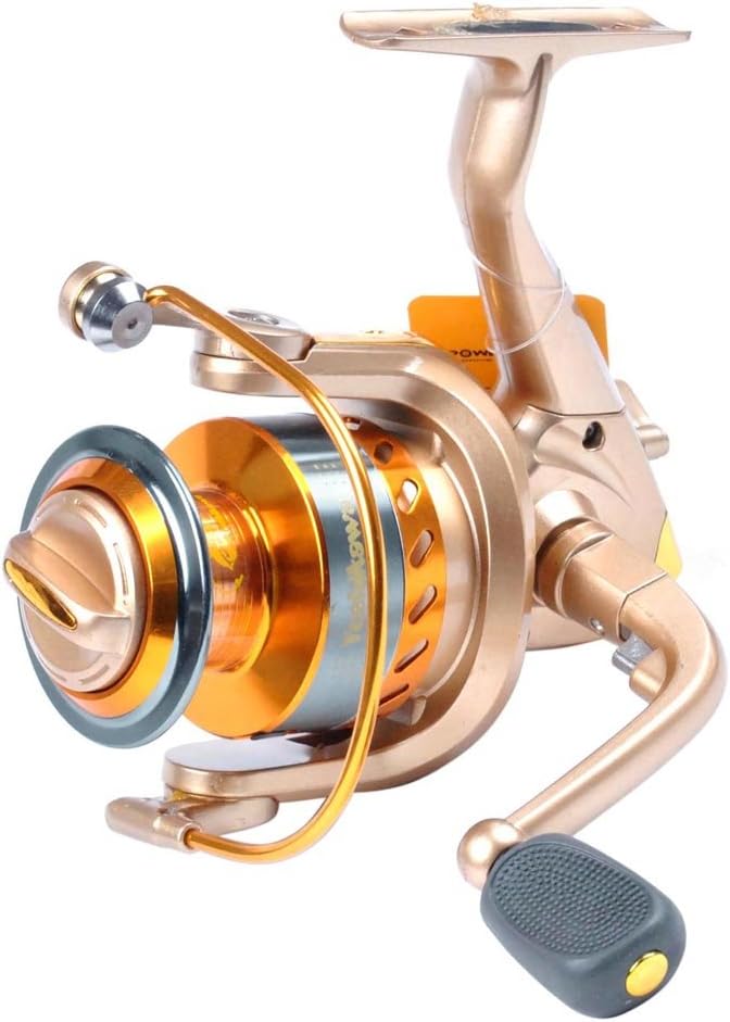Yoshikawa Fishing Reel Spinning Light Weight Ultra Smooth 10+1BB Spinning Reel Freshwater Saltwater Aluminum Spool & Handle