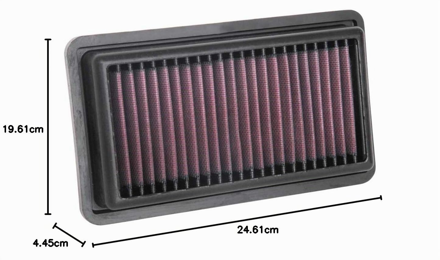 K&N Filtre à air de remplacement compatible avec Nissan Micra K14 0.9/1.0/1.5 Turbo Diesel 2016- (33-3082)