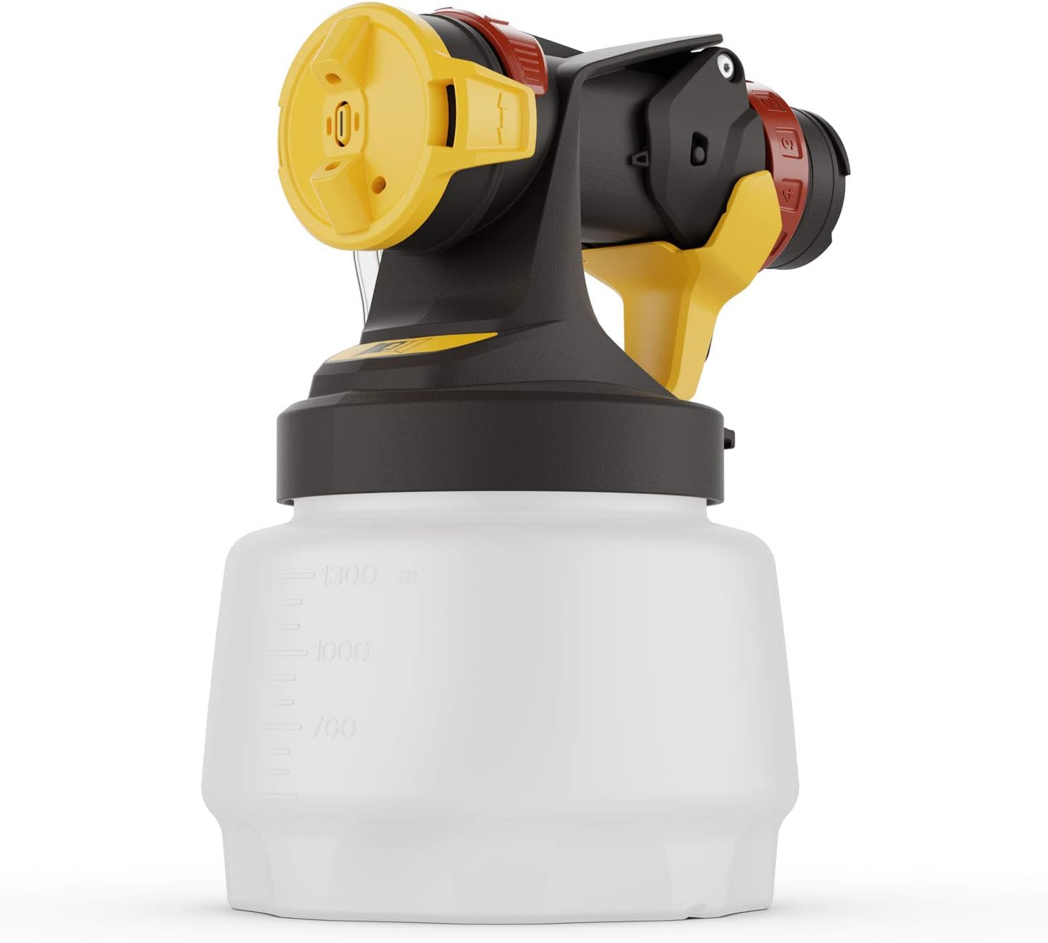 Spray Attachment Wall Extra I-Spray 1300, Accessory for WAGNER paint sprayer FLEXiO for Wall and Ceiling paint - interior and exterior usage, 1300 ml Container