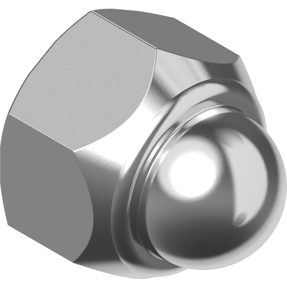 Écrous à 6 pans de sauvegarde DIN 986 anti-desserrage M12 en inox A2 pour fixation