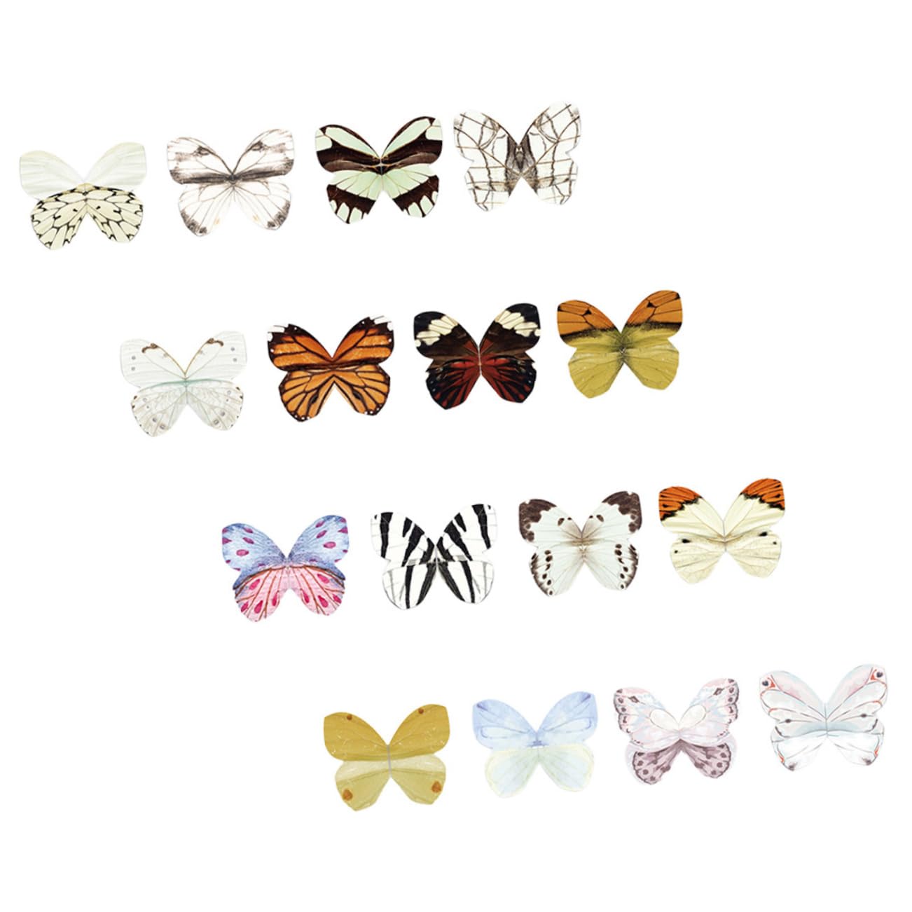 EXCEART 60 Piezas Titular de marcador de marcador de página de mariposas marca de página del estudiante marcadores magnéticos clips de página diseñados mariposas pequeño y fresco