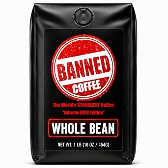 Whole Bean Coffee | Strong Coffee | High Caffeine | Dark Roast | 16 oz | Extreme Energy. Clear Focus. Bold Flavor. Crafted for maximum performance without sacrificing smooth taste in every cup. Now.