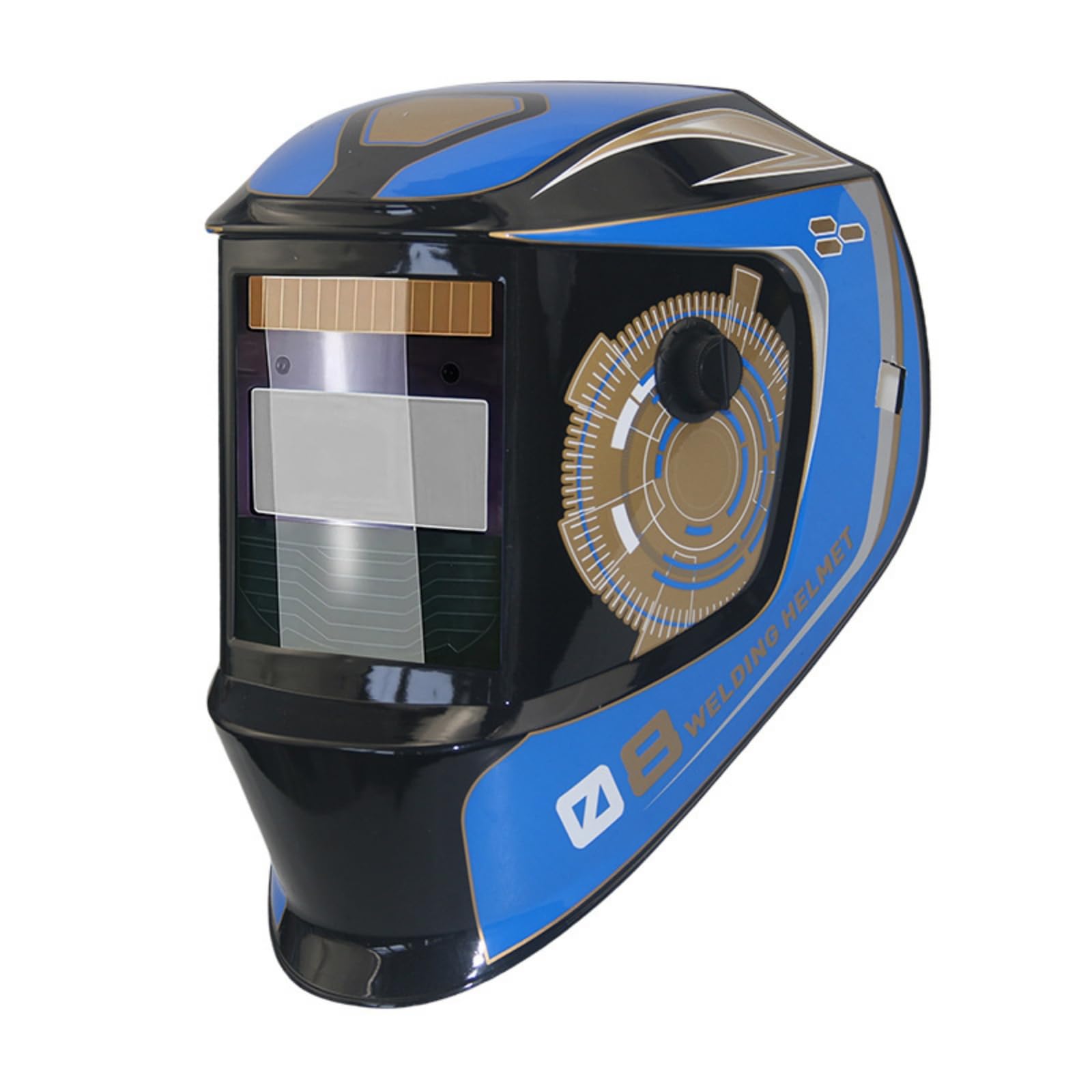 B Baosity de Soldar Profesional Máscara con, Casco De Soldadura De Color Verdadero