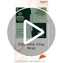 Image of ECO SOUL Cling Wrap, 30cm x 30m Biodegradable Food Wrap Roll