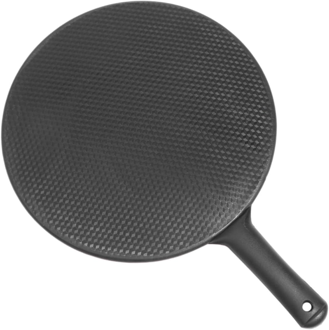 Handheld Makeup Mirror Large Portable Cosmetic Mirror Handle Single Side Magnifying Glass for Travel and Beauty for Hairdressers and Makeup Artists