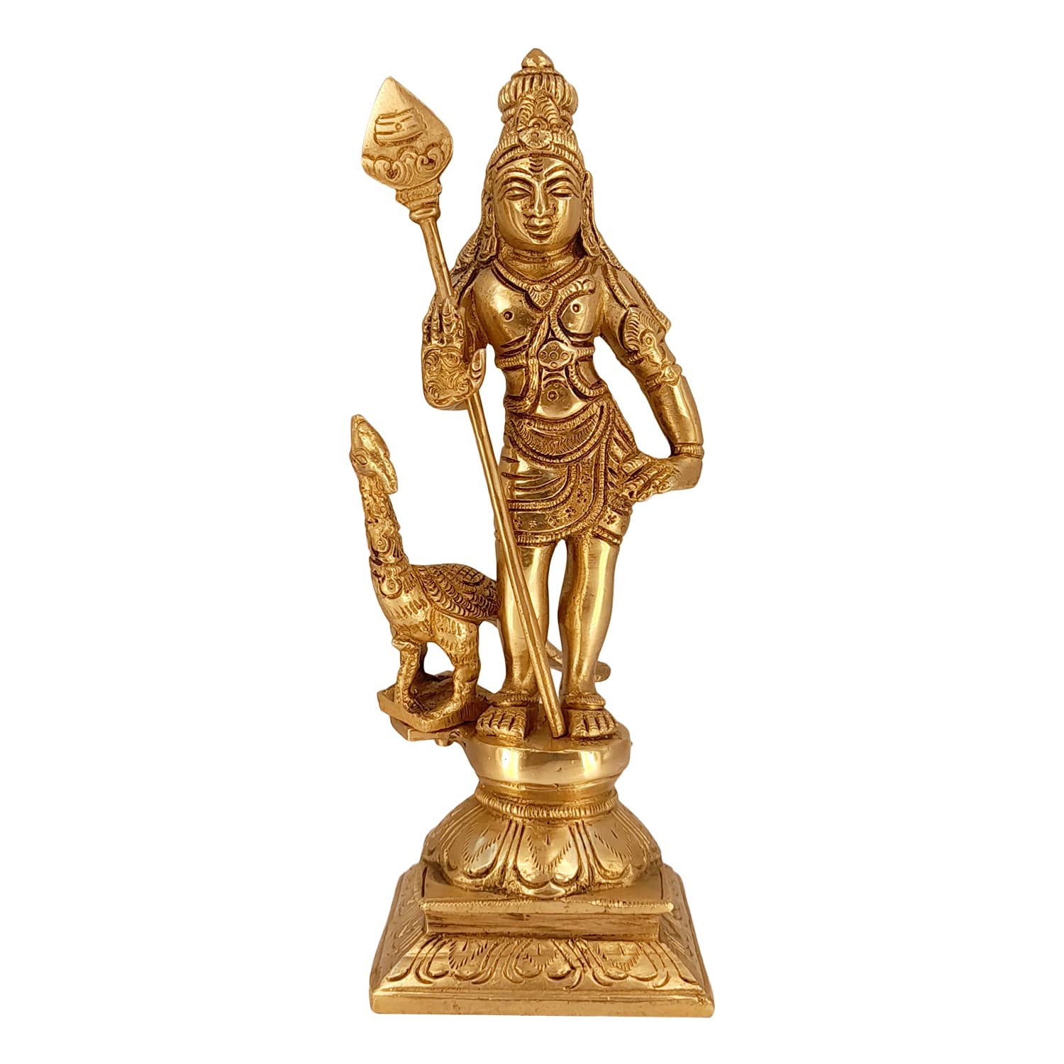 Buy Brass Lord Murugan Kartikeya Murugana Kumaraswamy Karthikeya