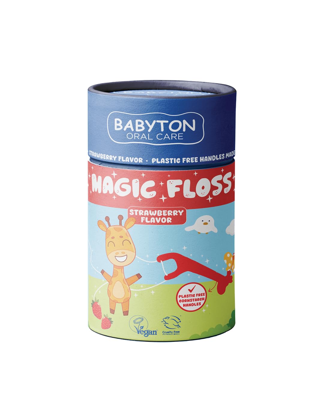 BABYTON Magic Floss Çocuklara Özel Hassas Diş İpi 30 Adet