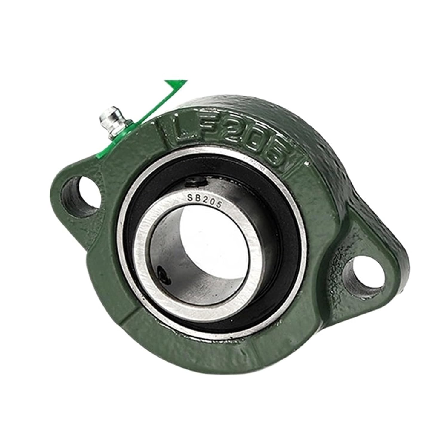2PCS Outer Spherical Bearing with Short Foot Diamond Housing SBLF 201 202 203 204 205 206 207 Insert Bearing(SBLF207 DI35mm)