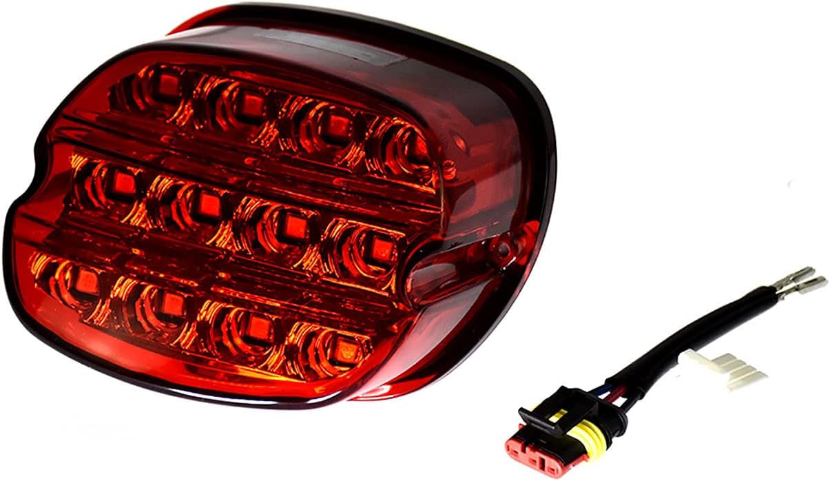 ハーレー純正レイバックLEDテールランプ セール】レイバック LEDテールランプ レッドxクリア |ハーレー