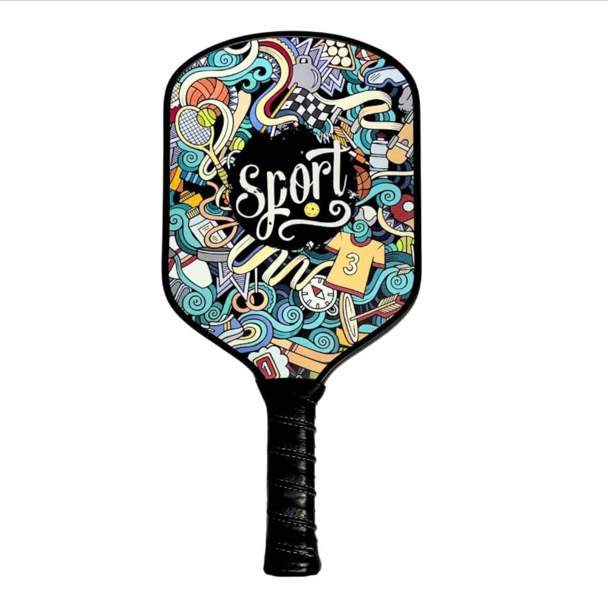 Pickleball Paddle Set of 2 with Carry Bag and Balls