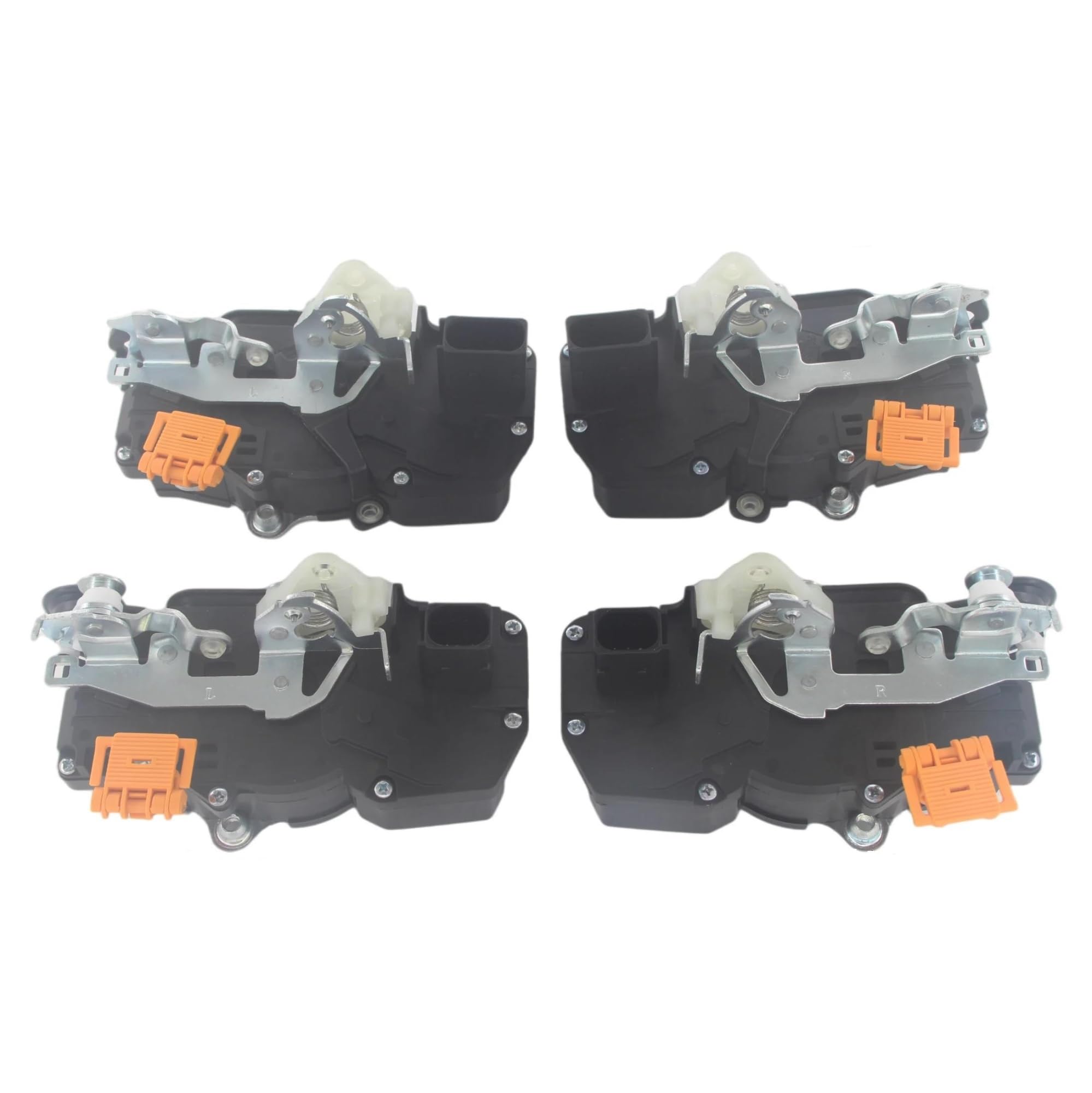 Nmbnpktucu One Color Door Lock Actuator 15816392 15816393 15816390 15816391 La089 For Hummer For H2 2003-2007 Front Rear Left Right Side Door Lock Actuator(4 Sides)