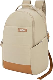 Safari Dormio 24L Laptop Backpack Bag for Men &amp; Women, Casual 2 Compartment School Bag for Boys &amp; Girls, Comes with Smart ...