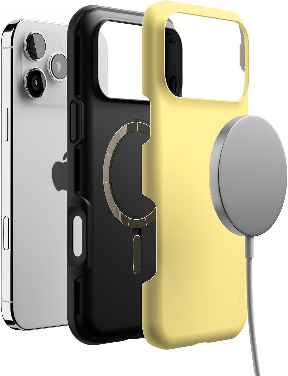 Casely iPhone 17 Pro Max Case | Butter Me Up | Butter Yellow | Bold Protective Design | Compatible with MagSafe