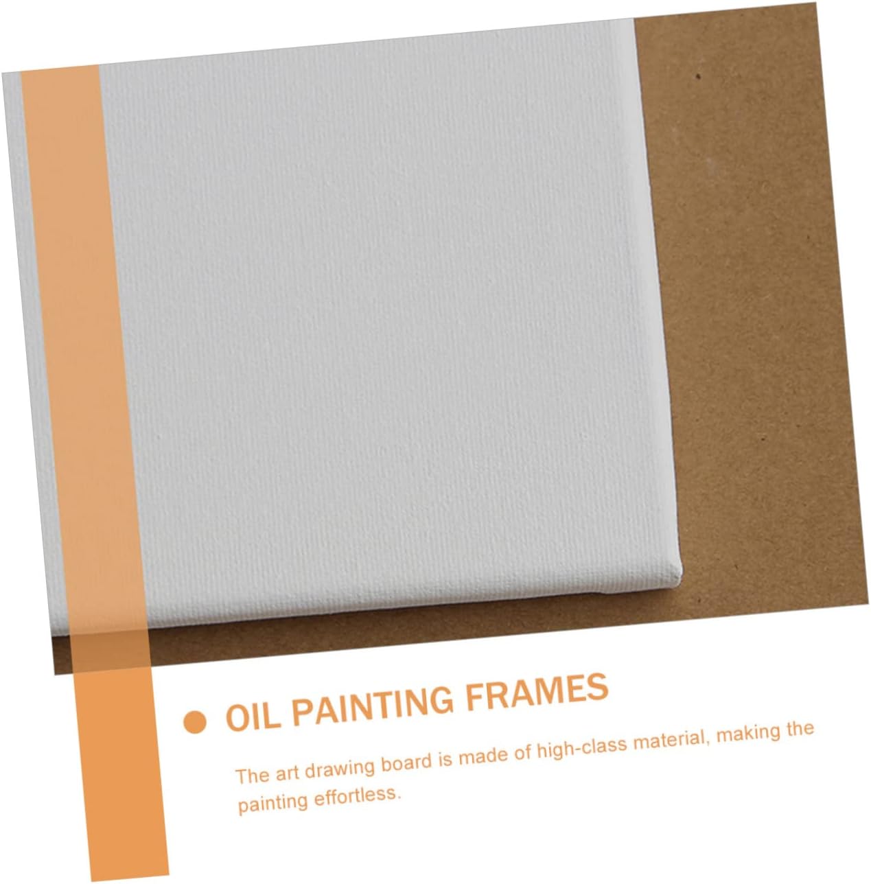 10 Pcs Square Cotton Wood Oil Painting Boards for DIY Crafts