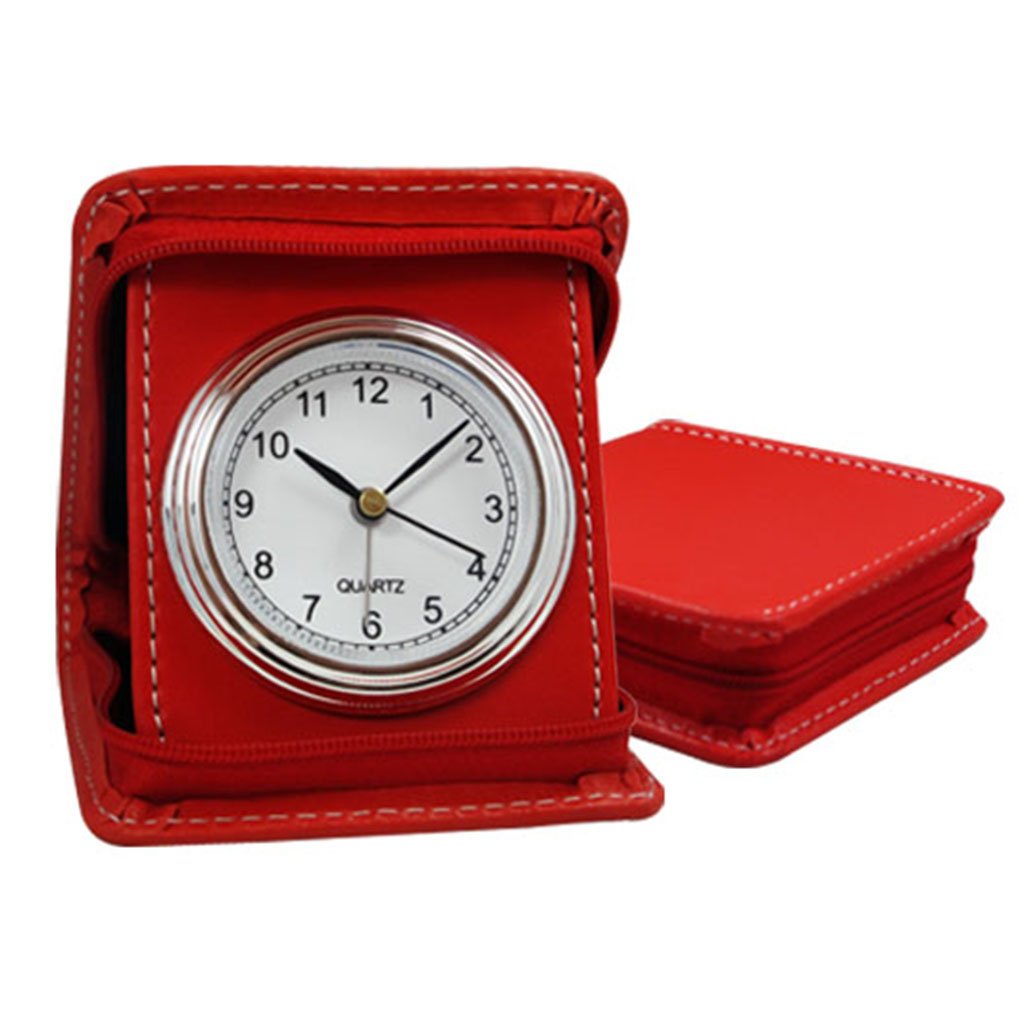 Seeteng Analog Travel Alarm Clock Office Desk Quartz Alarm Clock