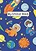 My Sticker Book: Blank Sticker Book for Children Empty for Collecting Sticks Space Rocket Astronaut A4 35 Pages