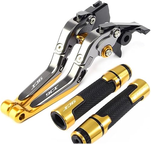 Miniatura 9 de Frenos de tambor de motocicleta para Yamaha XJ6 N XJ6 Diversion 2009-2015 palanca de embrague de freno de motocicleta embrague mango agarre manillar