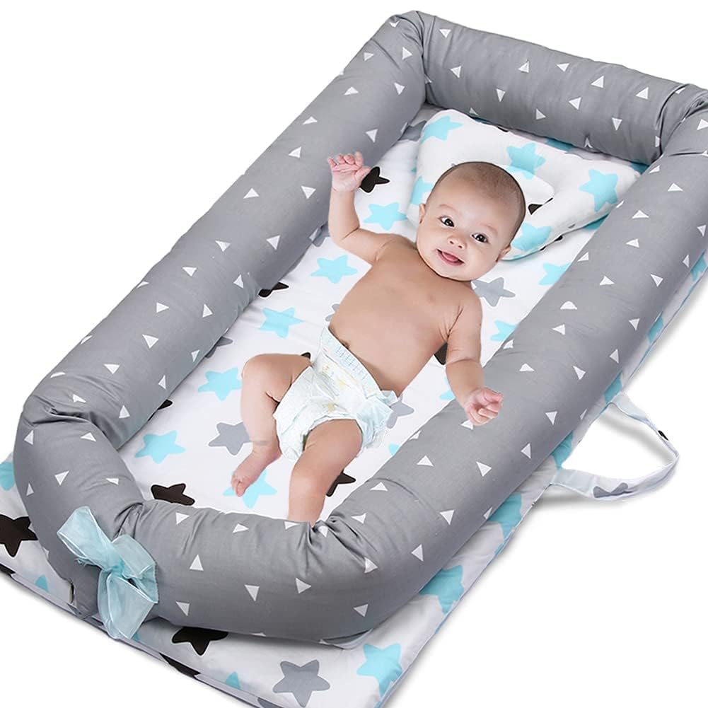 Baby Lounger Cover Baby Nest Cover Breathable Sleeping Bed