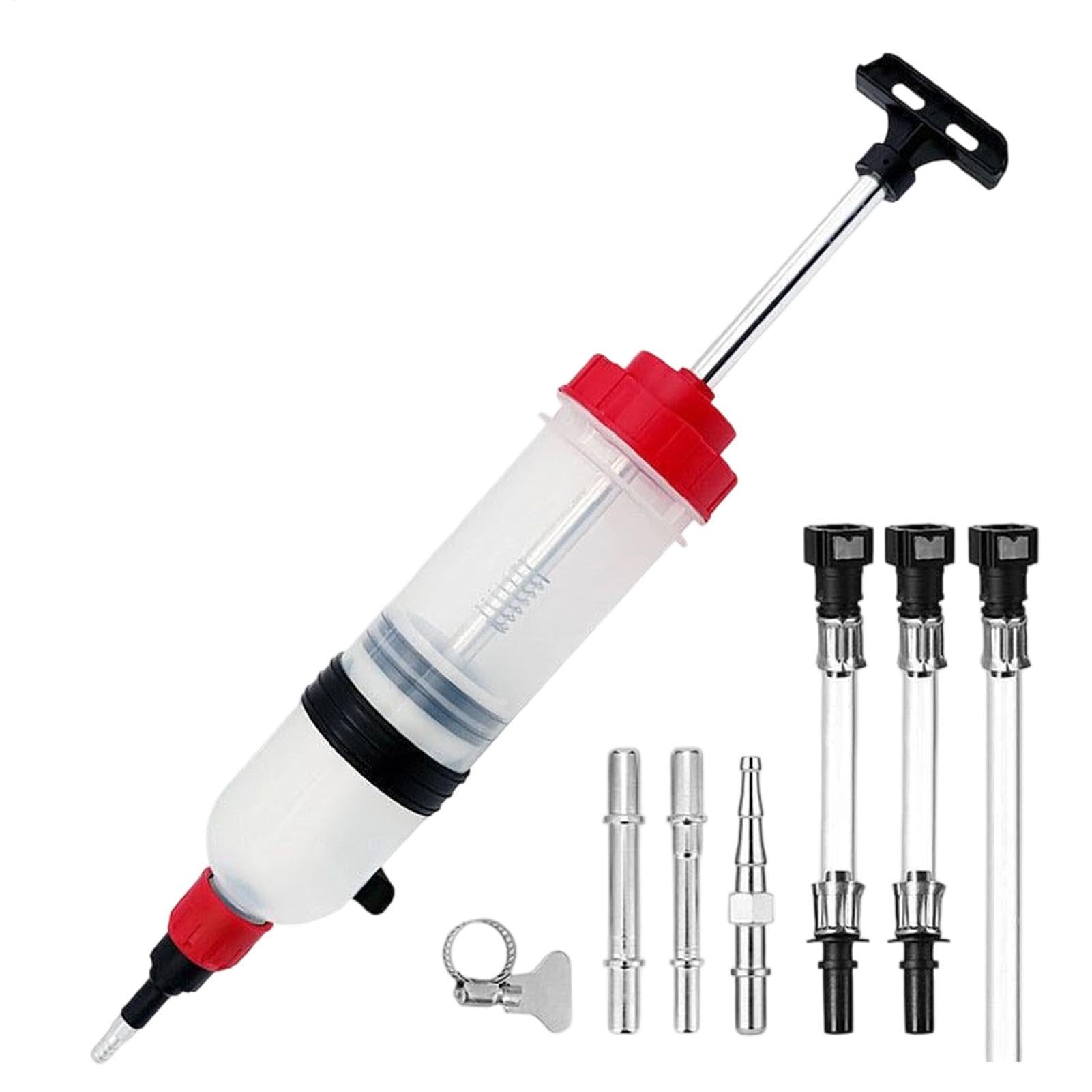 Bomba de Extracción de Herramienta Extractora Manual | Bomba para de Transmisión Para El Cambio Y Llenado En Motocicleta, Cortacésped, Motor, Transmisión, Frenos Y Refrigerante En