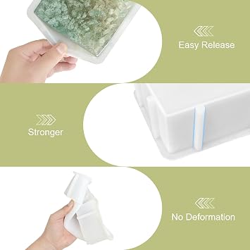 KISREL Large Resin Molds, Arch Silicone Mold for Epoxy Resin, Large Mold for Flower Preservation, Deep Pour Molds for Furniture Decoration, DIY Wedding Bouquets Preservation, Valentine's Day Gifts