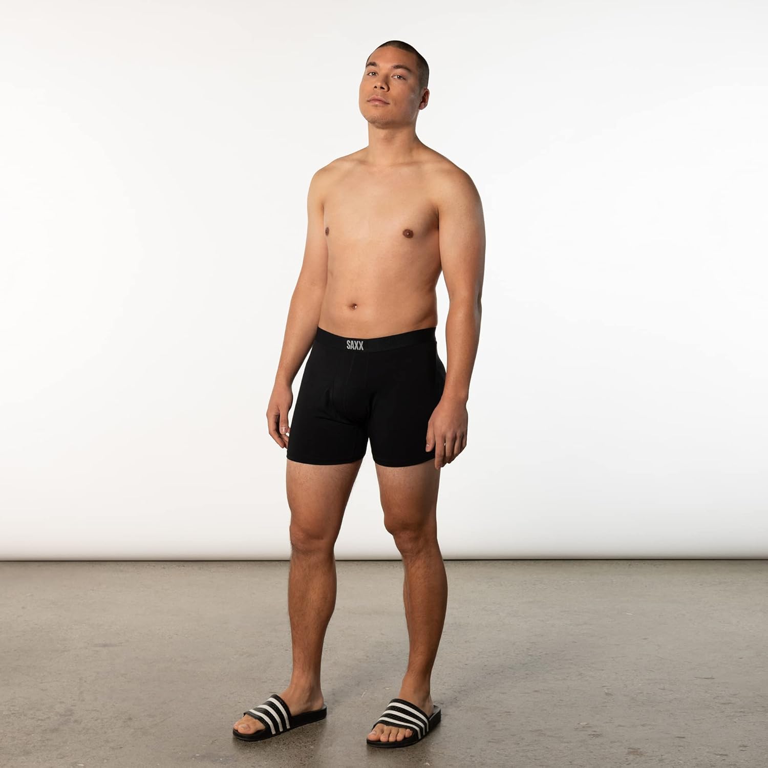 SAXX Underwear Co. Men's Underwear with Pouch Ultra Super Soft Boxer Brief Fly 2 Pack - Image 2