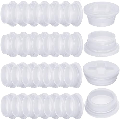 Yulejo Bung Caps - Tapones de rosca fina y gruesa de 2 pulgadas con junta de polietileno, tapa de agujero para la mayoría de tambores de plástico de