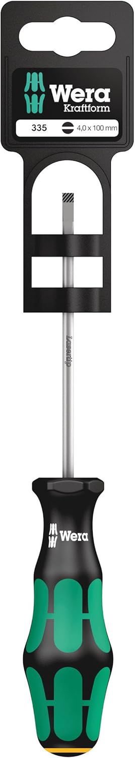 Wera Schlitz-Schraubendreher Mit Elektrikerklinge 335 Kraftform Plus 4 X 100 Mm