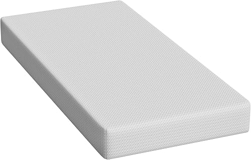 Miniatura 15 de Colchón de 6" de gel y espuma viscoelástica, firmeza media, para dormir fresco, con alivio de la presión, para litera, certificación CertiPUR-US