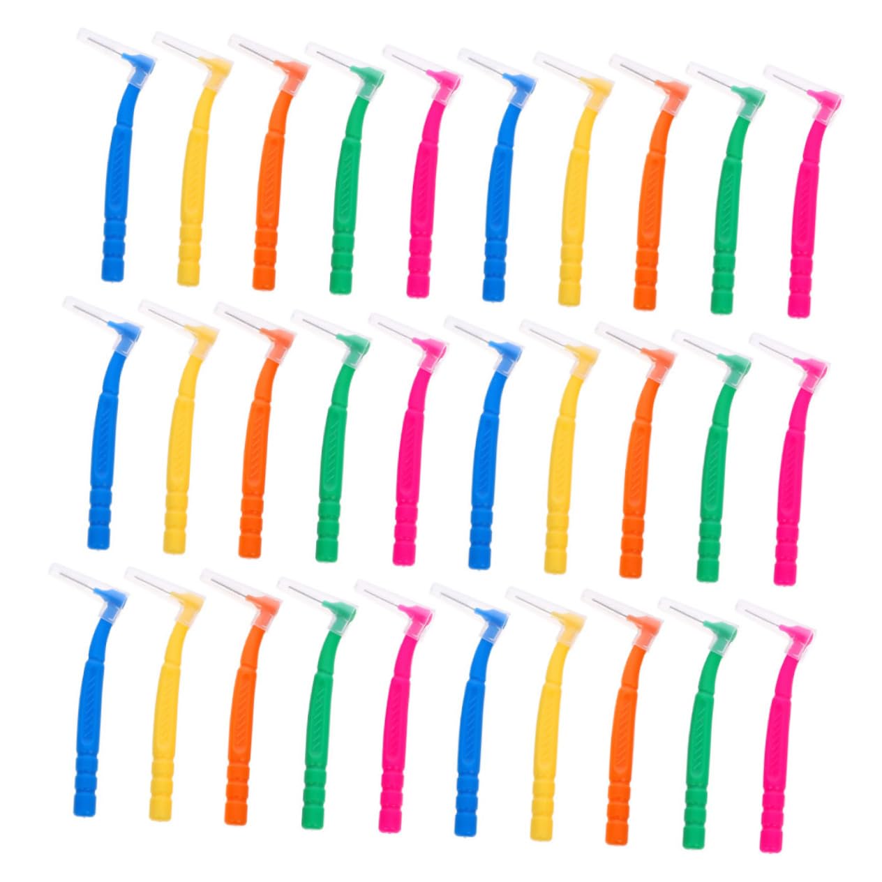 minkissy 150 Piezas Cepillo Interdental Cepillo De s De De Para Brackets Para Frenillos De Para Los Plástico