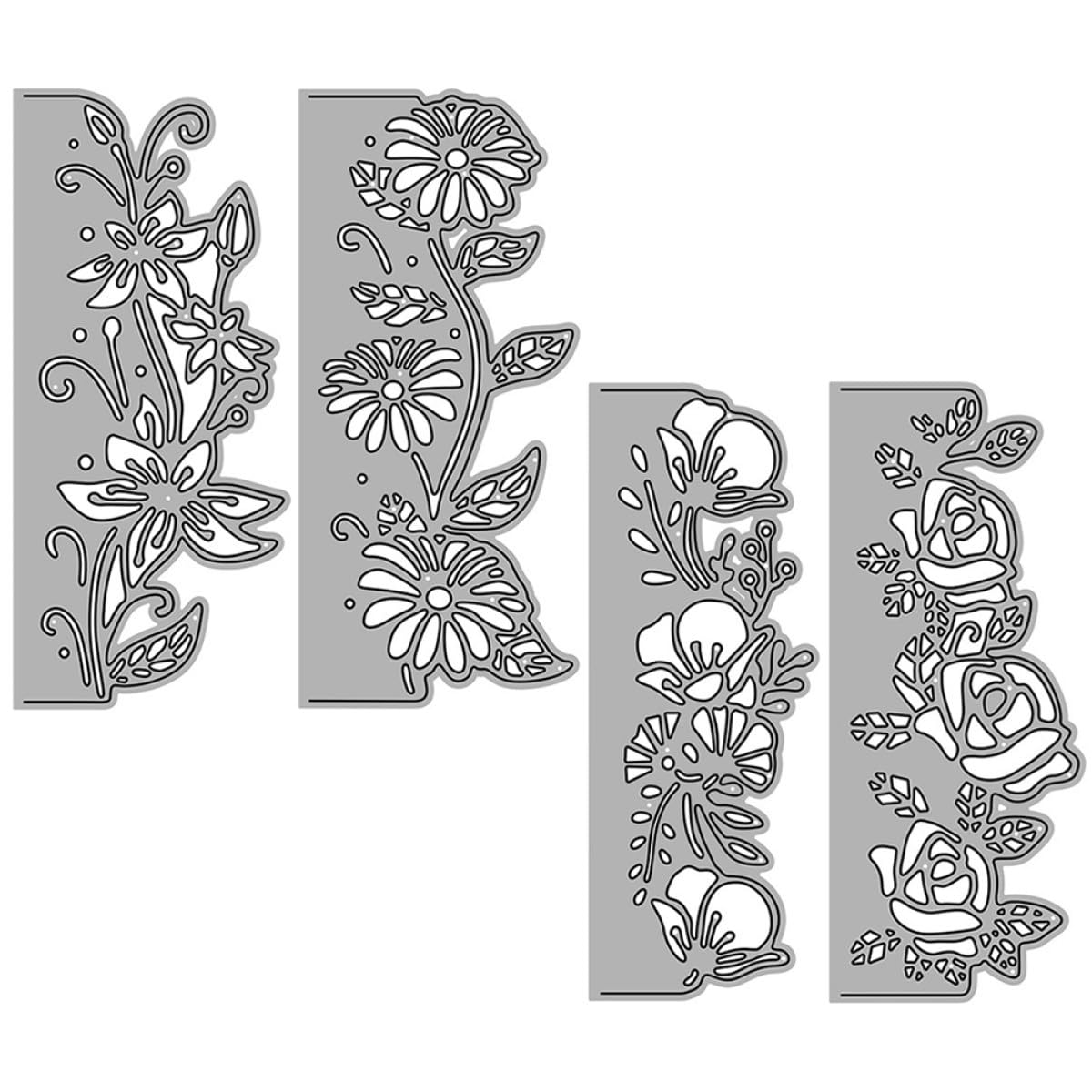 Matrices de découpe de fleurs BESTonZON pour réussir vos gaufrages nets sans ratures