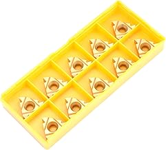 10PCS 16IR AG60 Inserts Lathe Indexable Threading Carbide Internal Thread Insert Blade for Threading Turning Holder