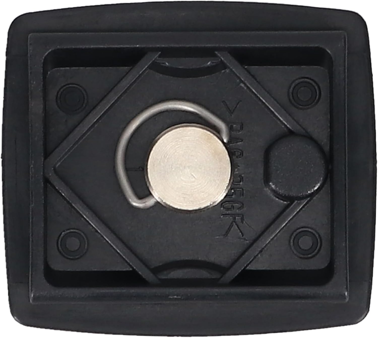 Bosch 1618C0110Z Adapter Replacement Tool Part for Tripod Stand BT150 | Square Plastic Base | Beveled Side Grooves | Snap-In Tripod Head Fit | 1/4-In. Mounting Screw | BT150 Stand Adapter